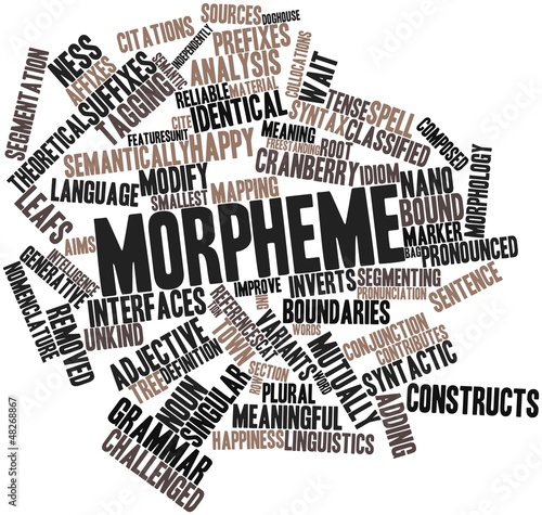 Word cloud for Morpheme