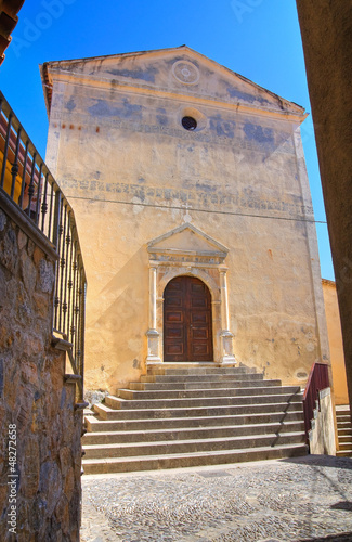 Church of Carmine. Scalea. Calabria. Italy.