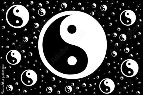 Chinese symbol of Taoism ... yin-yang