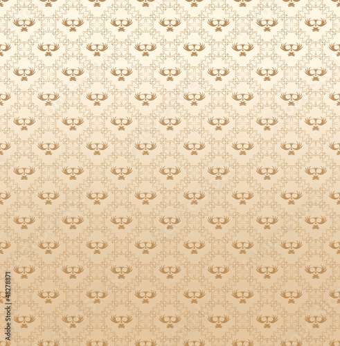 Vintage seamless wallpaper