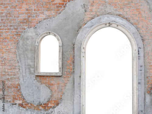 Entrance wall