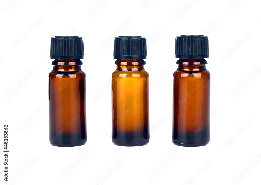 Medicine bottles isolated Medicine bottles isolated