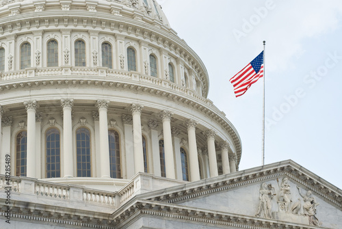 Slika na platnu East Front of United States Capitol