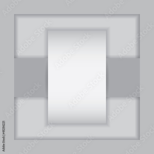 Vector website design template