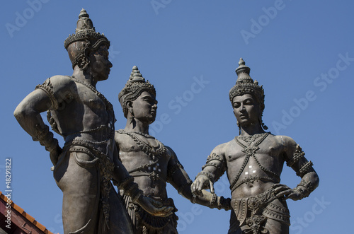 Three Kings Monument  Chiang Mai