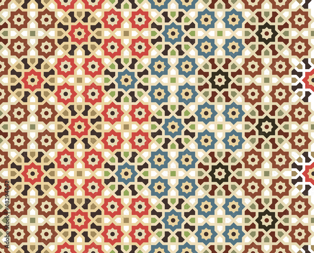 Vector seamless pattern, islamic pattern Vector seamless pattern, islamic pattern