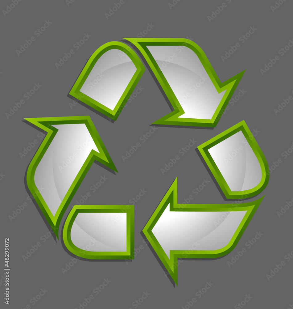 Recycle symbol icon Recycle symbol icon