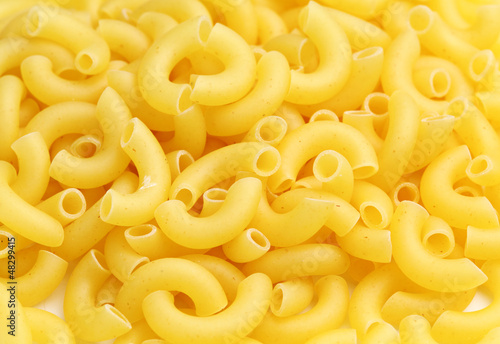 Italian pasta close up