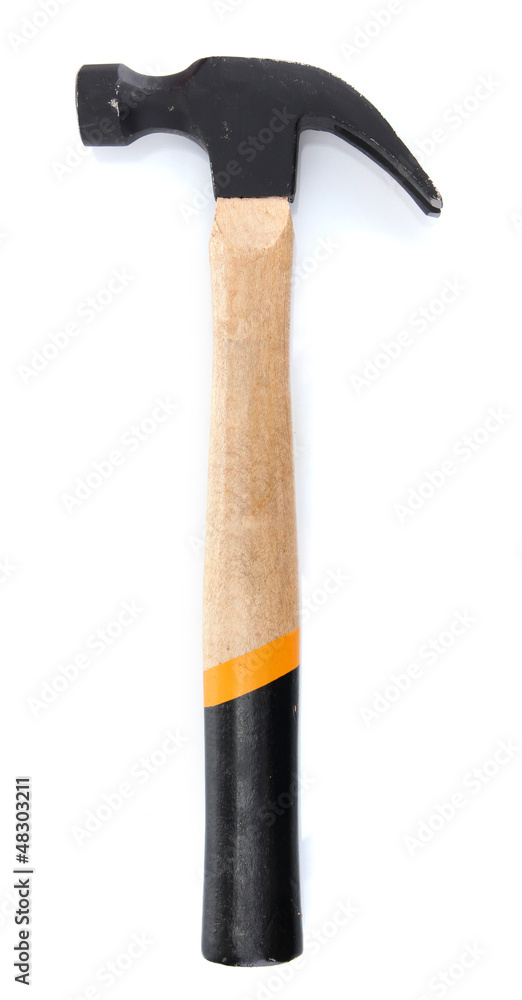 Hammer, isolated on white Hammer, isolated on white