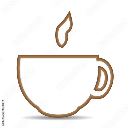 Coffee cup icon
