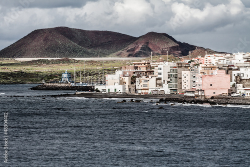 Coast and sea in Tenerife, Spain