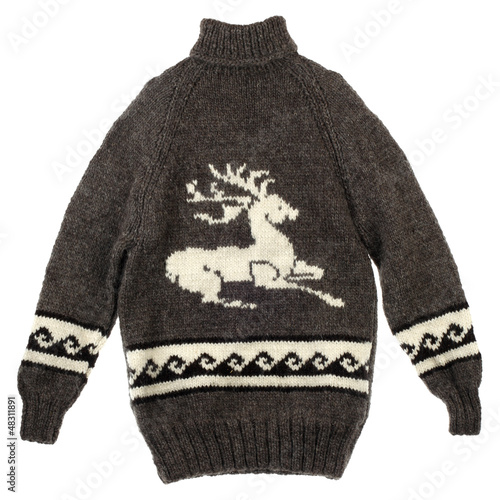 Sweater with pattern