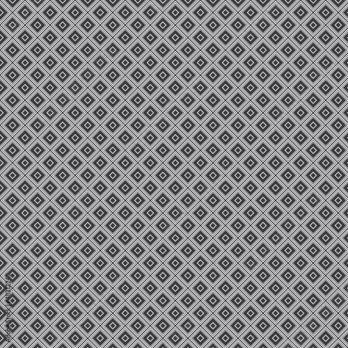 Texture of white rhombus on a gray background