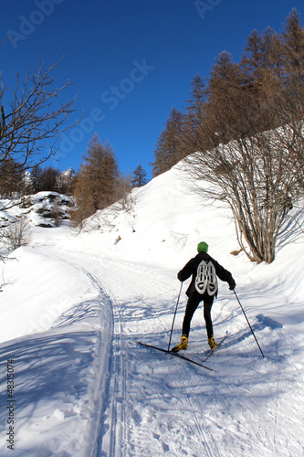 Sports d hiver - ski de randonn  e