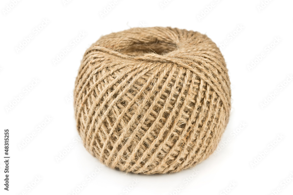 Skein of jute twine