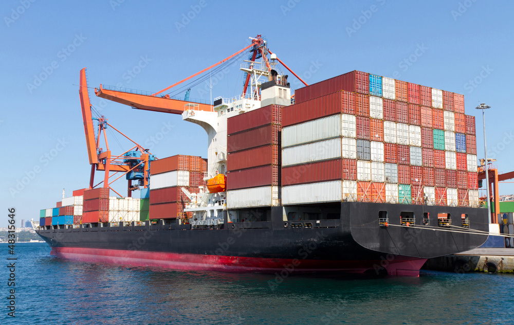Fototapeta premium Container Ship