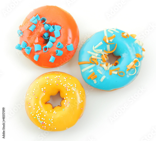 orange blue and yellow