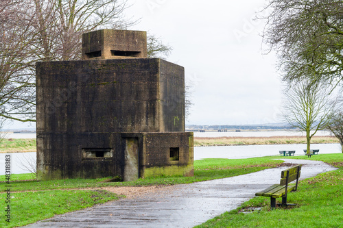 old fort pillbox tilbury essex uk