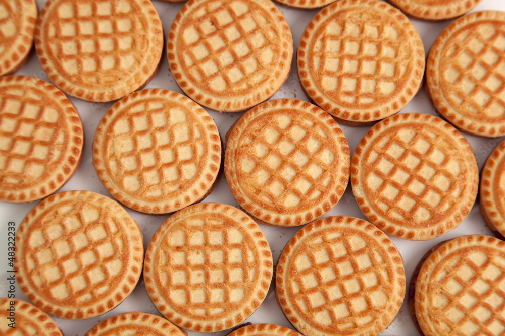 cookies on a white background cookies on a white background