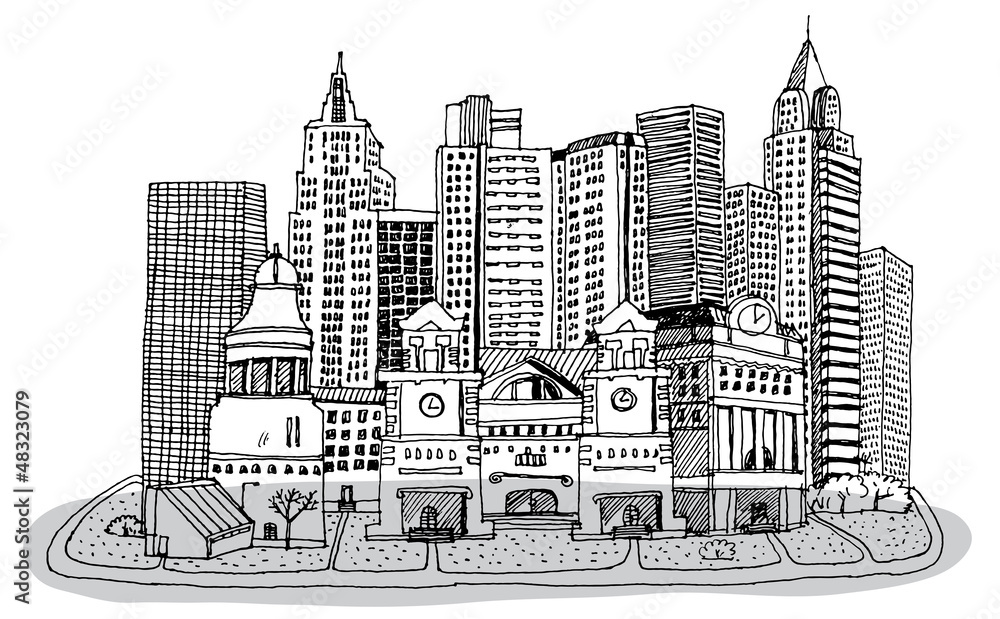 Sketch of New York