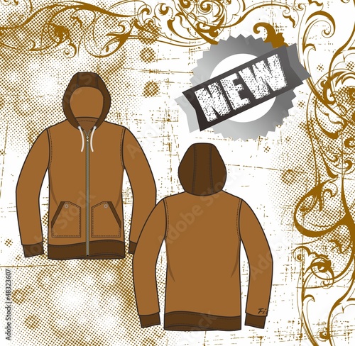 light brown hood