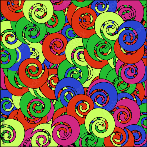 Colorful seamless abstract pattern