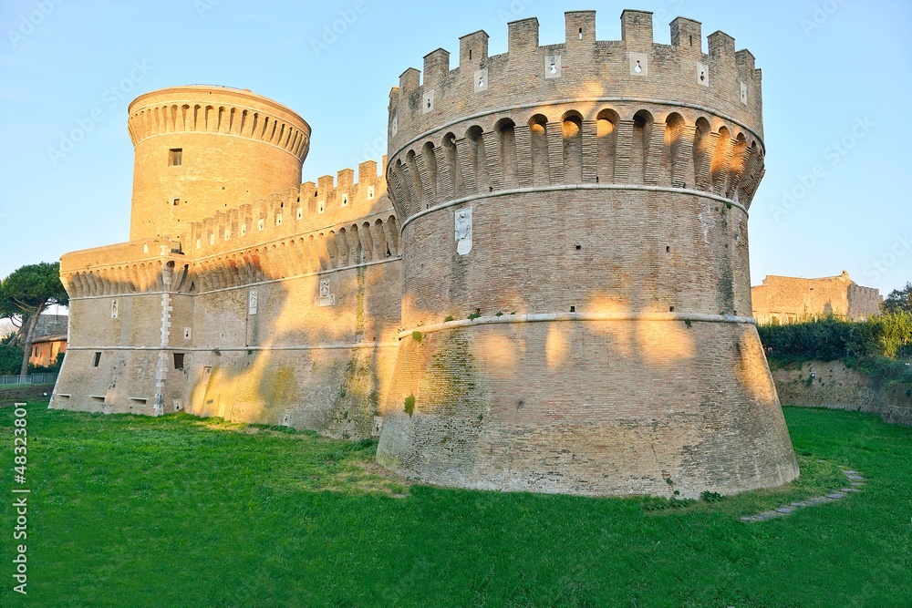 Castello di Giulio II- Ostia antica- Roma