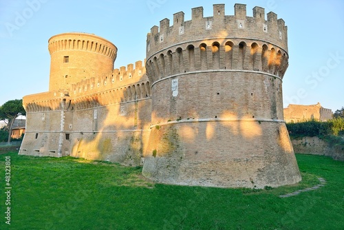 Castello di Giulio II- Ostia antica- Roma photo
