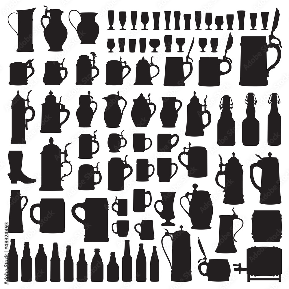 Beerware silhouettes Beerware silhouettes