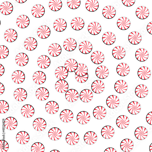 Peppermint candy swirl background