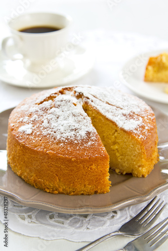 Fototapeta Butter cake