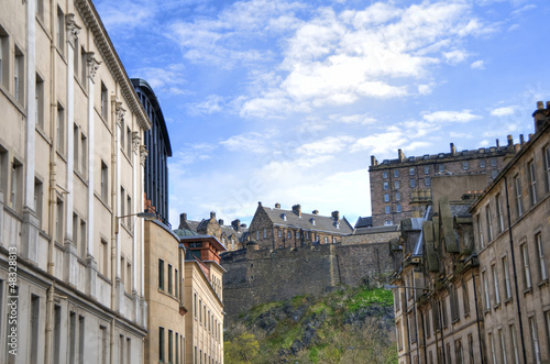 Fototapeta Naklejka Na Ścianę i Meble -  Edinburgh / Scotland - Castle of Edinburgh