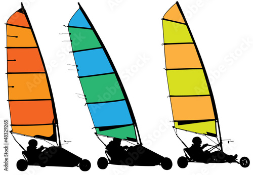 Blokart Silhouette