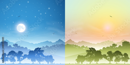 Day and Night Landscapes