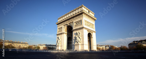 Panoramic view of Arc de Triomphe © Frédéric Prochasson