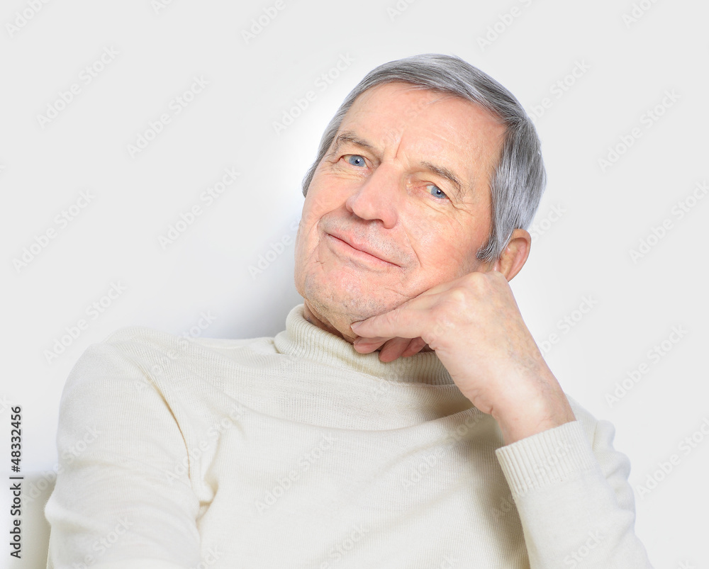 Obraz premium The home life of an elderly person.