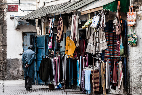 Local old morrocan market