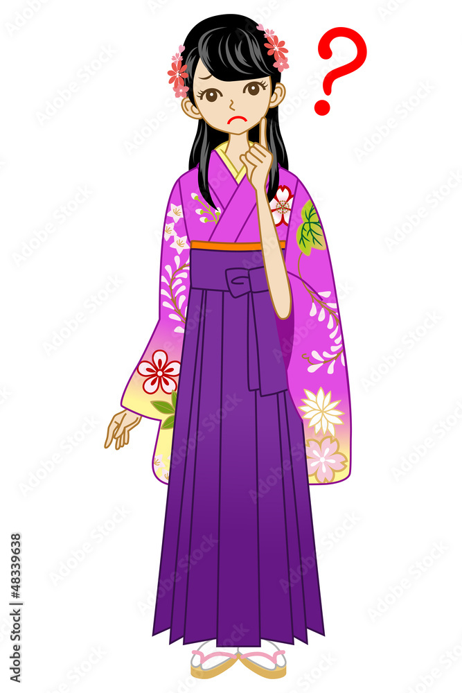 袴/女性/全身/疑問 袴/女性/全身/疑問