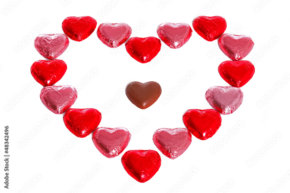 Chocolate heart Chocolate heart