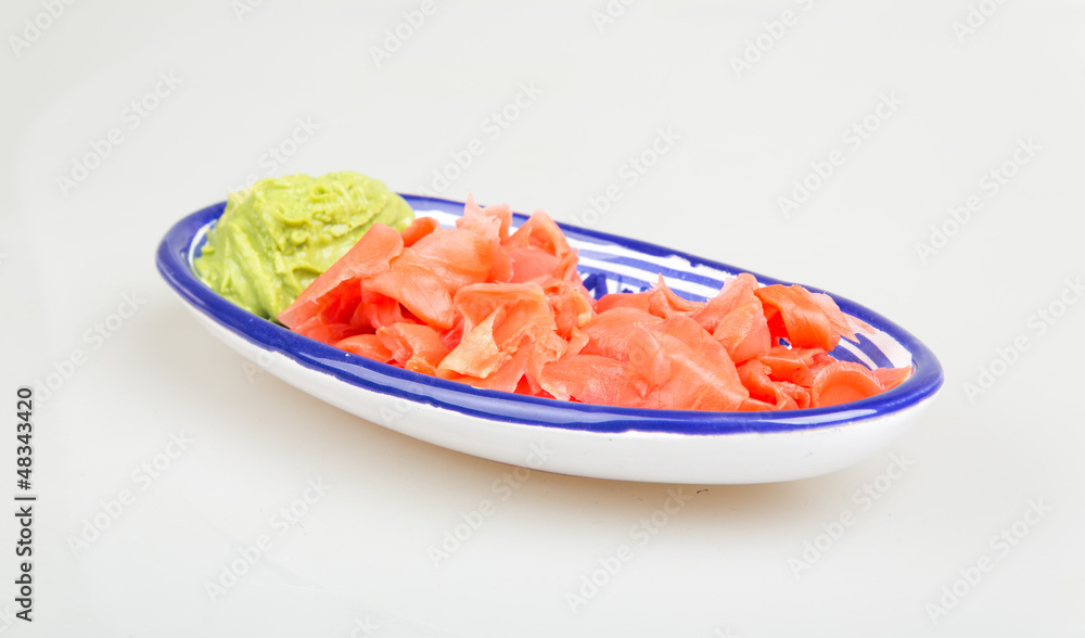 Wasabi and Sushi Ginger Wasabi and Sushi Ginger