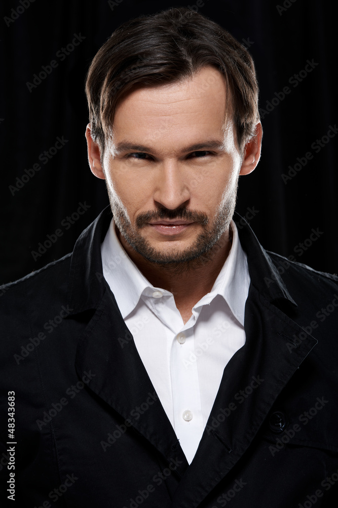 Fototapeta premium Suave handsome young man