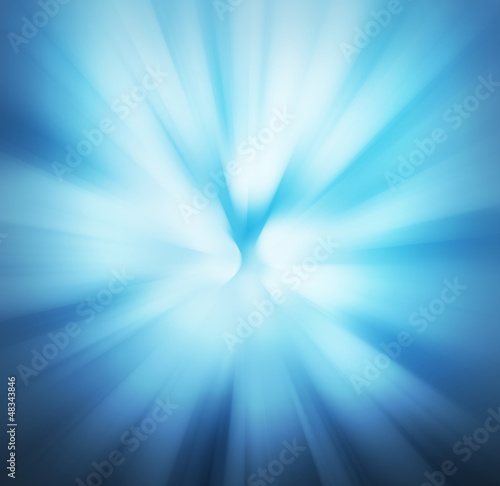 Abstract background rays blue colour