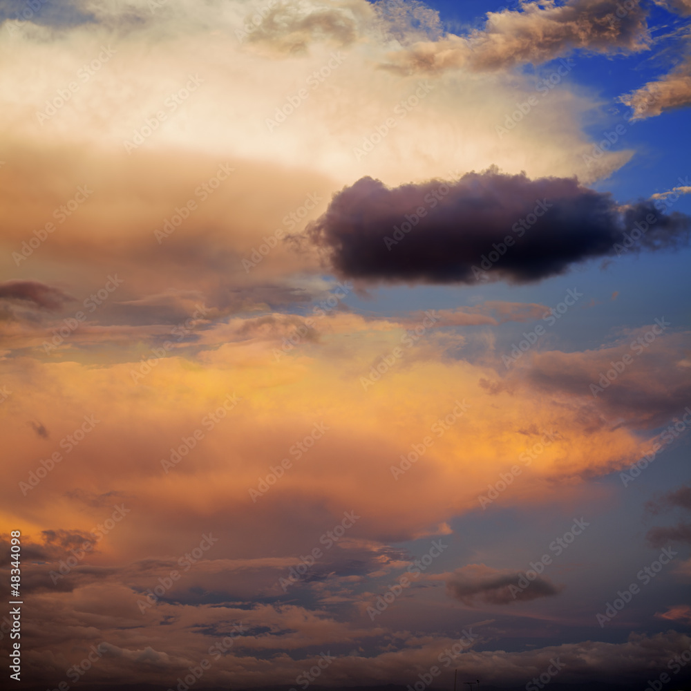 Beautiful blue sky for adv or others purpose use Beautiful blue sky for adv or others purpose use