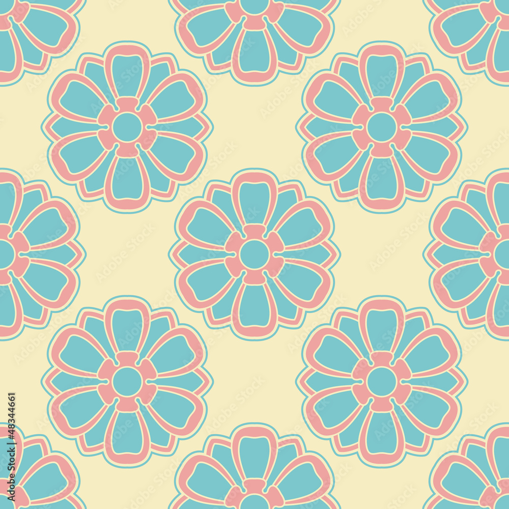 Floral background seamless