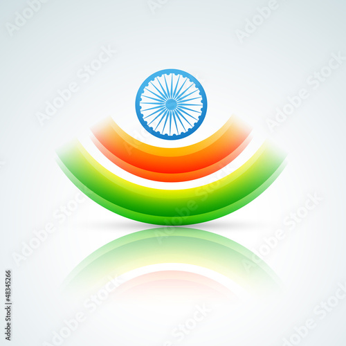 vector indian flag design