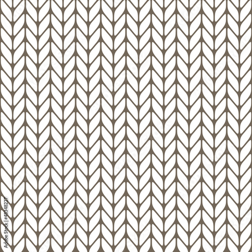 Seamless knitted background