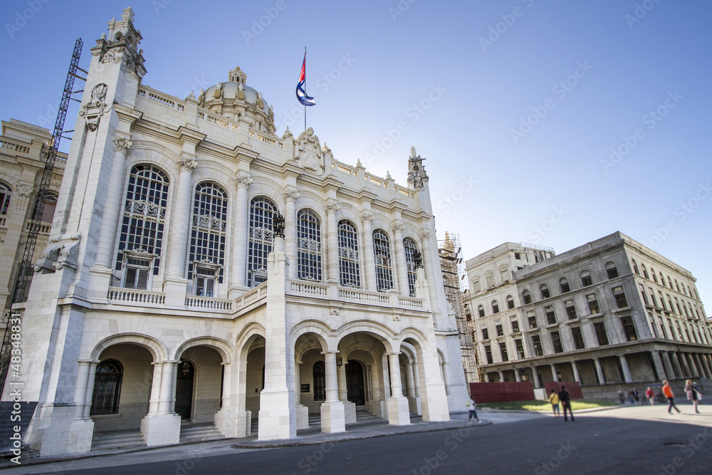 Obraz premium Museum der Revolution in Havana, Kuba