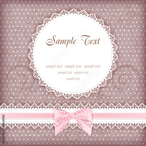 Greeting card with place for your text.