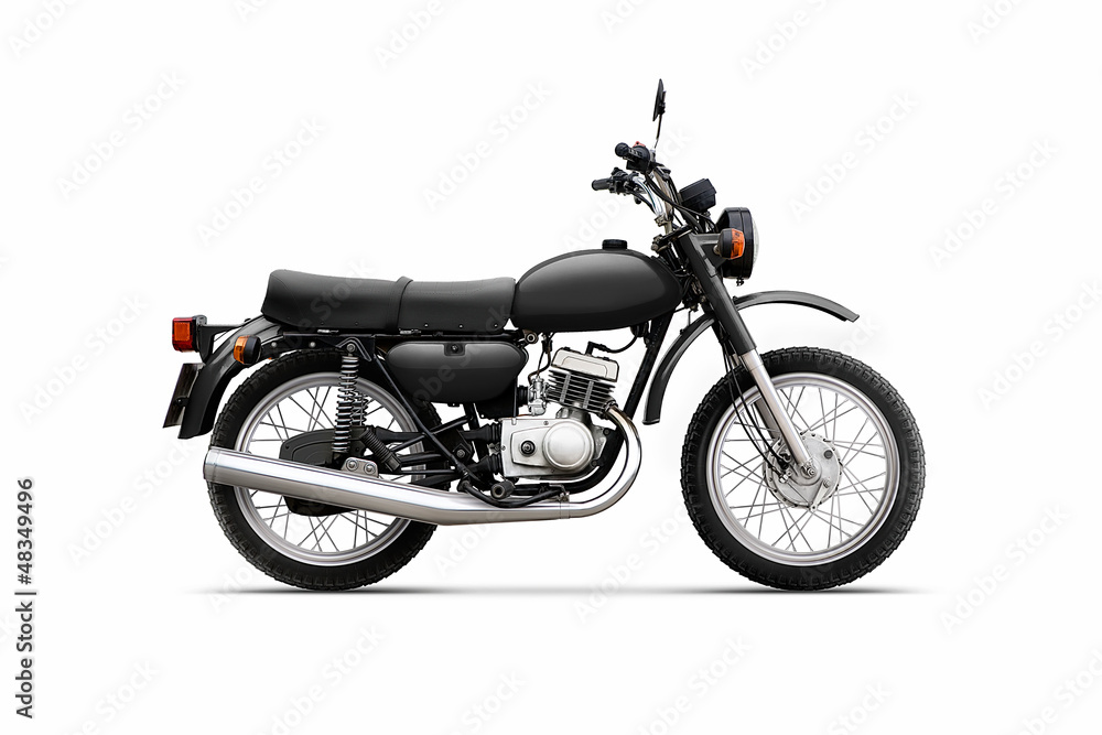 Obraz premium Klasyczny motocykl