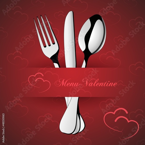 Menu Valentine